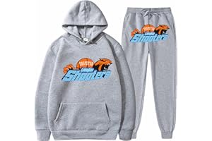 GENERIC Uomo Tuta Tigre Calico Sportiva 2 Pezzi Felpe con Cappuccio e Pantaloni Autunno Inverno Felpa Completa Tuta Trapstar Shooters Tuta Trapstar Cortez Tuta Tute da Ginnastica da Uomo