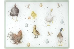 Portmeirion Home & Gifts Wrendale by Royal Worcester Glass Worktop Saver Wrendale Designs