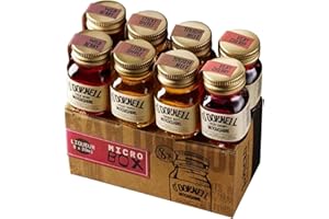 O'Donnell Moonshine 8er Micro Moonshine Box "Classics" | 8 x 20ml | Natural Ingredients | Vegan | Premium Liqueur | American Tradition | 20-25% ABV | 40-50 proof | Gift Idea | Shots