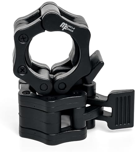 Langhantel-Clips Mit Schnellspann-Mechanismus – Rutschfester Griff, Edelstahl & Magnet-Haltung