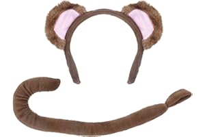 Bristol Novelty Kinder Affenkostüm-Zubehör-Set