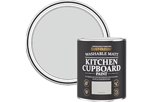 Rust-Oleum Grey Kitchen Cupboard Paint in Matt Finish - Winter Grey 750ml