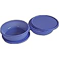 Tupperware Plastic Solid Small Bowl Set (Multicolor, 1 L) -Set of 2