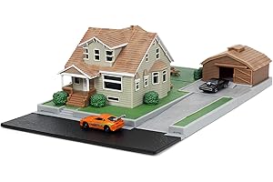 NANO SCENE Jada TOYS 33668OR Miniature Collectible Car - Orange/Black