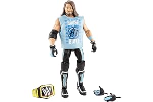 WWE Elite AJ Styles, Postać Wyprostowany 15 cm, GCL31