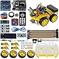 REES52 Smart Robot Car Kit Include Ultrasonic Sensor,R3 Board Compatible with Arduino IDE