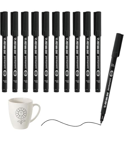 Monami Sigmaflo - Marqueur Effaçable, Pointe Ronde