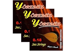 3 x Kisa Sap baglama SAZ teli yöremiz – 0.18