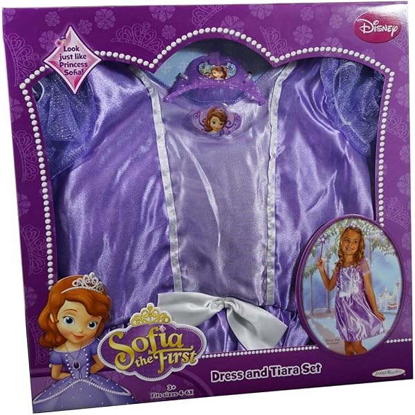 Amscan 4-teiliges Sofia First Haarschmuck-Set – Partyzubehör Für Besondere Anlässe