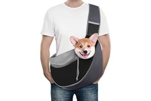 Herbst Hunde Tragetaschen, Hundetragetasche, Verstellbare Tragetasche Hund, Hundetasche für Kleine Hunde, Hunderucksack Hundetragetuch Outdoor Katzentrage Reise, Transporttasche für Haustiere