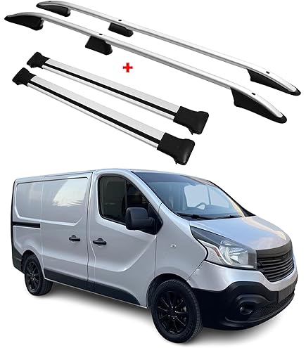 Jeu De 3 Barres De Toit En Aluminium Pour Vw Transporter T5 De 2003 à