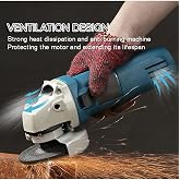 Depolife Avu&ccedil; Taşlama 900W 115Mm 11000 Rpm Spral Taşlama Makinesi Anahtarlı Slikon Kordonlu Anahtarlı
