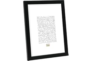 Deknudt Frames S41JL2 Cadre Photo Bois Fin Noir 20 x 30 cm