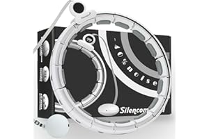 Silencomfort hula hoop fitness dimagrante, Silenzio Smart Hula Hoop, ulaop con peso palla, Intelligente Professionale, 16 Nodi, Non Cade Mai, per adulti e principianti
