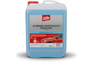 NIGRIN Szyba przeciwzamarzająca ENERGIZER Ready-Mix -18°, szybko działająca, bez smug i zapobiega ponownemu zamarzaniu, niebieska, 5 litrów