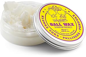 Dick Johnson Ball Wax – Soin intime homme 50 ml – Crème apaisante après-rasage avec beurre de karité – Anti-frottement & anti-démangeaisons – Sans parfum ni parabènes – Made in Finlande