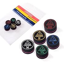 50 Embouts Queue De Billard En Cuir - 13 Mm - À Coller - Pour Meilleur Contrôle De Bille