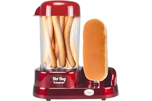 ‎BEPER BEPER P101CUD501 Hot Dog Maschine, 350W, ABS, Rot