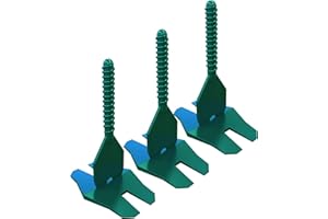 500 Croisillons carrelage autonivelant 2mm - Shaffer Pro - système nivellement à visser de carrelage - nivelant clips carreleur joint carrelage pose Clips 2mm x 500 (Clips 2mm x 500)