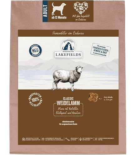 hundefutter lebensmittelqualität Gourmet Hundefutter | Lamm-Wurst main image 1