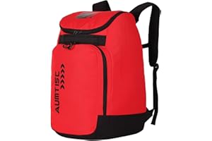 AUMTISC Sac à Dos pour Chaussures de Ski Sacs de Ski légers pour Le Snowboard Bagages de Voyage Durable