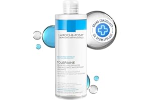 La Roche-Posay Toleriane, Acqua Micellare Bifasica Ultra Oleosa, Per Pelli Sensibili, Pelle Detersa e Make-Up Rimosso, Efficace Anche per Make-Up Waterproof, 400 ml