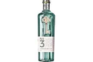 ‎NO.3 No. 3 London Dry Gin by Berry Bros. & Rudd | Gin | 1x0.7L | Viermalige Auszeichnung als bester Gin der Welt | England | Intensiver Wacholdergeschmack