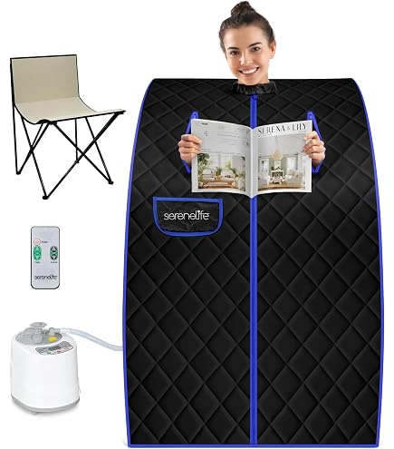 Sauna à Vapeur Sauna Pliable Cabine Portable Home Sauna Infrarouge Spa