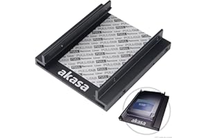 Akasa Adattatore da 1x3.5 a 1x2.5, Nero