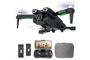 ‎LE-IDEA IDEA12 PRO Drohne mit Kamera Einstellbarer 4K mit Optische Flusspositionierung für Anfänger und Erwachsene, Drohnen mit Bürstenlosem Motor, FPV RC Drone Quadcopter mit 2 Batterien 30 Minuten