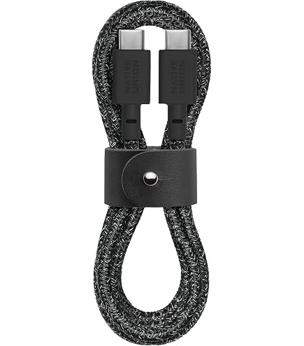 Native Union USB-C Auf Lightning Kabel – 1,2 M, Verstärkt, MFi-zertifiziert, Mit Lederband