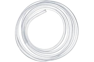 Kesote Tuyau Transparent de Pression 3 mètres, 10 × 12mm Tuyauterie Flexible Tube de PVC