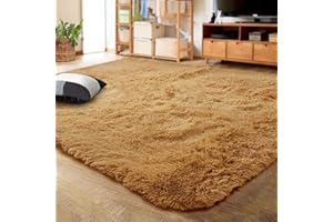 BOLUXIU Alfombra de Salón, Alfombra de Dormitorio Suave, Alfombra de Habitación Infantil de Tacto Suave, Decoración de salón, Alfombra de habitación Infantil de Tacto Suave