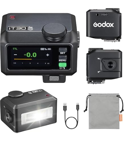 Flash Godox IT20O TTL Pour Olympus/Panasonic - Mini Flash Rechargeable USB-C, Compatible E-M1 III, GH5, Etc. - 7