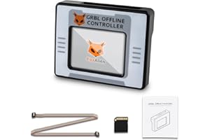 FoxAlien Controlador sin conexión CNC, módulo de control sin conexión con pantalla táctil LCD GRBL Control para FoxAlien Masuter 4040, Masuter Pro, WM-3020, 3018-SE máquina de grabado CNC