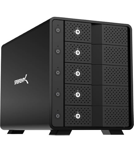 OWC ThunderBay 4 – Externes Thunderbolt-3 Gehäuse Für 4 Festplatten/SSDs, Bis 1527 MB/s, 241 X 134 X 178 Mm