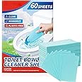 LCHYI 60pcs Toilet Bowl Cleaners Toilet Cleaner, (Eco) Friendly Toilet Bowl Cleaner Strips, Bathroom Cleaner Effectively Removes Stains And Odors, Biodegradable Cleaning Strips Toilet Freshener