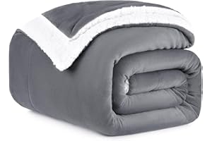 PanxHome Coperta Plaid Pile 160x200cm, 520GSM Coperta Pile per Coperta Pelosa per Letto Super, Blanket di Alta Qualità, Una Coperta di Natale per Tutti(Antracite)