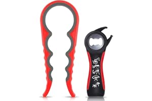 LOVEXIU Décapsuleur en silicone, ouvre-boîte, pince pour enlever les couvercles de canettes tenaces, idéal pour les mains faibles, les femmes, les personnes âgées, l'arthrite ou les personnes âgées