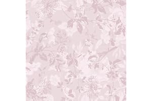 CiCiwind Självhäftande tapet rosa möbelfolie självhäftande blommor tapeter 44 × 300 cm vattentät vinyl självhäftande film avt