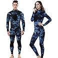 MYLEDI Neoprene 3mm Scuba Diving Suit One Piece Mens Spearfishing Full Body Spearfishing Wetsuit (MY044, XL)