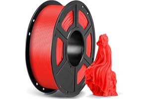 ANYCUBIC Filament PLA pour Imprimante 3D, 1KG de Filament PLA de 1,75 mm pour l’impression 3D sur Imprimante 3D et Stylo 3D, Rouge