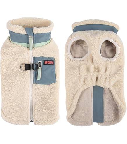 Abrigo Invierno Talla Pequeña Mediana Chaqueta Impermeable Para Perro Invierno - Abrigo Chaleco Cálido Para Perro XS/S/M - Unisex - Navidad Top Hunter