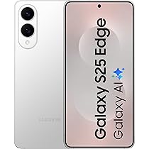 Samsung Galaxy S25 Edge 5G AI Smartphone (Titanium Silver