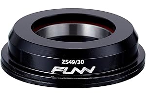 FUNN Descend Bas de Jeu de Direction, Jeu de Direction Inférieur à Roulements à Contact Oblique pour Vélo de Montagne, VTT, Vélo BMX, Vélo de Route et Vélo Gravel