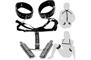 Master Series Adquiera el Arnés para Muslos Fácil de Usar con Muñecas - 738 gr