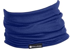 Hilltop scarf, 100% wool (Merino wool) - multifunctional scarf, neckerchief, tube scarf, headscarf, bandana for women and men, protects against the cold