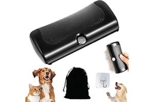 WEILONGB 2025 Fellwunder Bürste Hund,Hunde Unterwollbürste mit Komfortgriff,Pfotenstern Bürste für Hunde & Katzen,Tierhaarbürste zur Fellpflege & Fellwechsel,Für Kurzhaar & Langhaar Felltypen (1 Set)