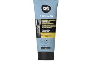 BODY NATUR BODYNATUR - Crema Depilatoria Corporal para Hombres - Gama Depilmen - Hidratante para Pieles Sensibles - 200 ML