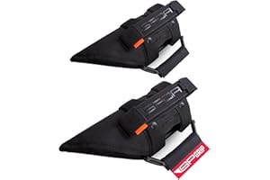 GPCA GP-Grip PRO Grab Handle for Jeep Wrangler JK JKU Sports/Sahara/Freedom/Rubicon X Unlimited X 2DR/4DR 2007-2017 w/ 3" padded roll bars (Universal to front and backseat) (Pair - BLACK on BLACK)